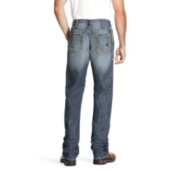 Ariat Work FR: Men's FR 10023467 Bryce M4 Low Rise Stretch DuraLight Boot Cut Jeans 7 Ariat Work FR: Men's FR 10023467 Bryce M4 Low Rise Stretch DuraLight Boot Cut Jeans -Eagle Shop 10023467 back