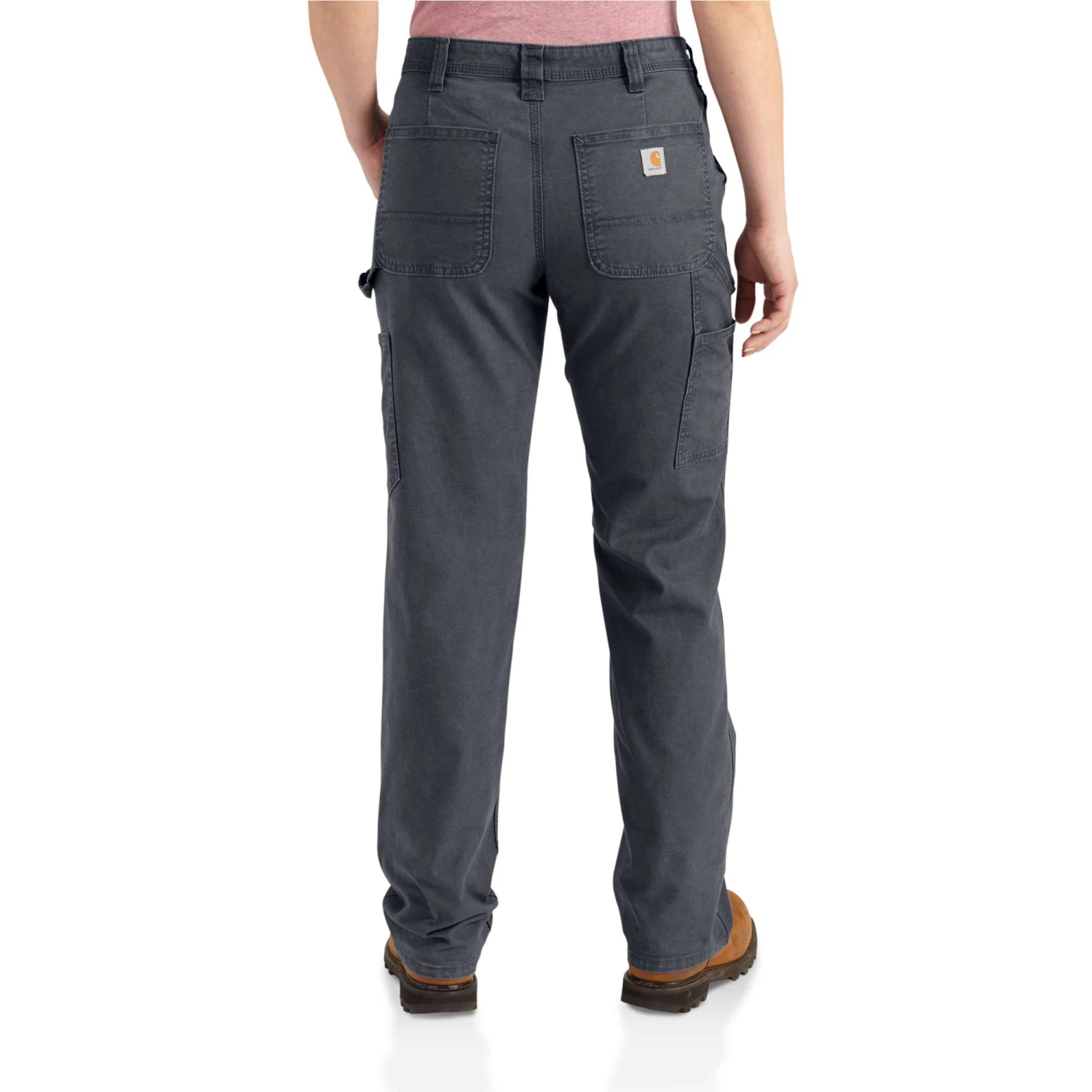 Carhartt Women's: 102080 011 Coal Loose Fit Crawford Rugged Flex Pants 2 Carhartt Women's: 102080 011 Coal Loose Fit Crawford Rugged Flex Pants - Image 2