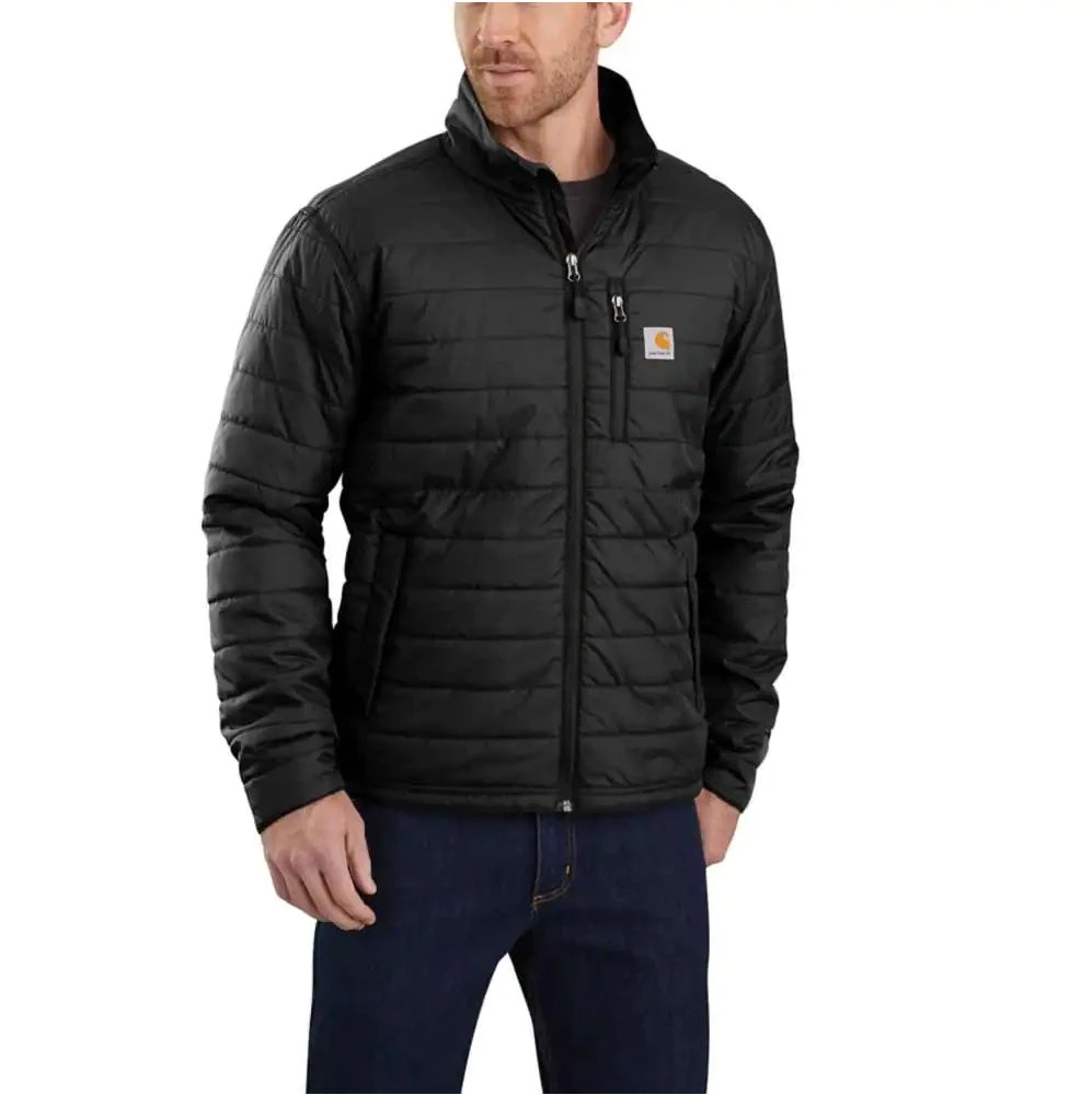 Carhartt Jacket: Men's 102208 001 Black Rain Defender Relaxed Fit Lightweight Insulated Jacket 1 Carhartt Jacket: Men's 102208 001 Black Rain Defender Relaxed Fit Lightweight Insulated Jacket