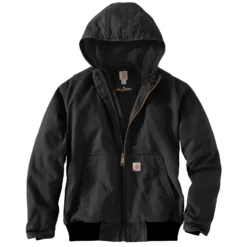Carhartt Men's Jacket: 103371 001 Black Full Swing Armstrong Active Jacket 6 Carhartt Men's Jacket: 103371 001 Black Full Swing Armstrong Active Jacket -Eagle Shop 103371 001
