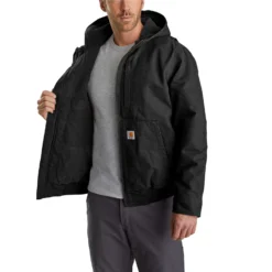 Carhartt Men's Jacket: 103371 001 Black Full Swing Armstrong Active Jacket 7 Carhartt Men's Jacket: 103371 001 Black Full Swing Armstrong Active Jacket -Eagle Shop 1033710010.4