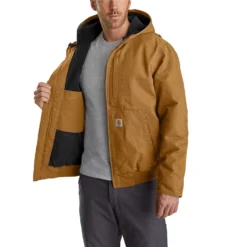 Carhartt Men's Jacket: 103371 211 Carhartt Brown Full Swing Armstrong Active Jacket 5 Carhartt Men's Jacket: 103371 211 Carhartt Brown Full Swing Armstrong Active Jacket -Eagle Shop 103371211 4