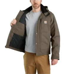 Carhartt Jackets: Men's 103372 217 Tarmac Full Swing Ripstop Relaxed Fit Insulated Jacket -Eagle Shop 103372 217 4