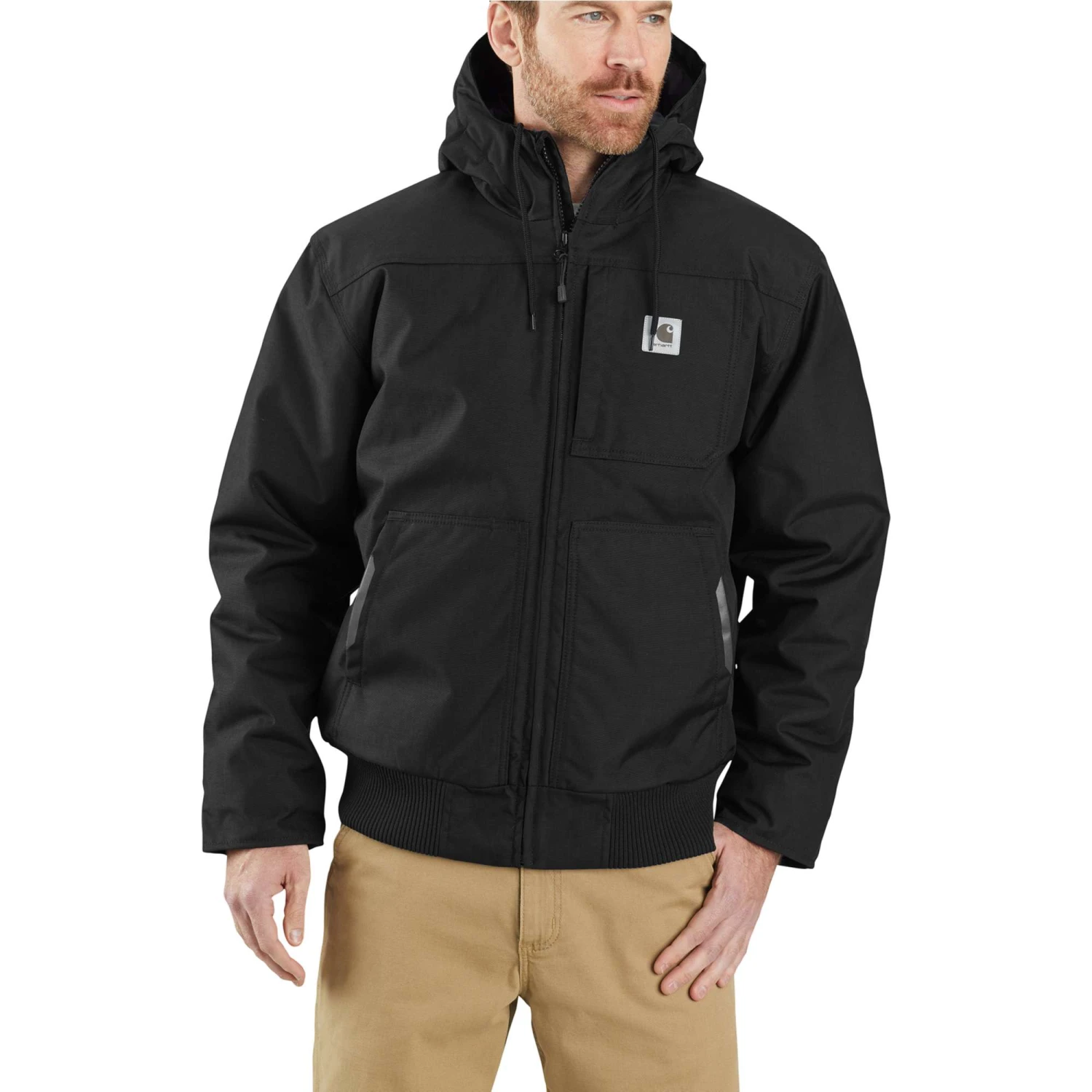 Carhartt Jackets: Men's 104458 N04 Black Yukon Extreme Jacket 2 Carhartt Jackets: Men's 104458 N04 Black Yukon Extreme Jacket - Image 2