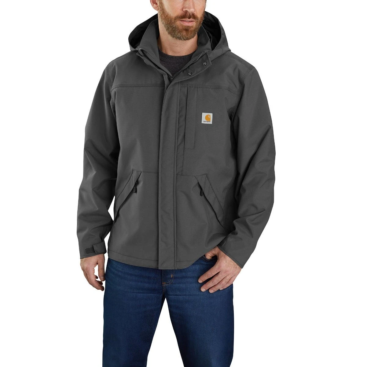 Carhartt Jackets: Men's 104670 029 Shadow Storm Defender Loose Fit Heavyweight Jacket 1 Carhartt Jackets: Men's 104670 029 Shadow Storm Defender Loose Fit Heavyweight Jacket