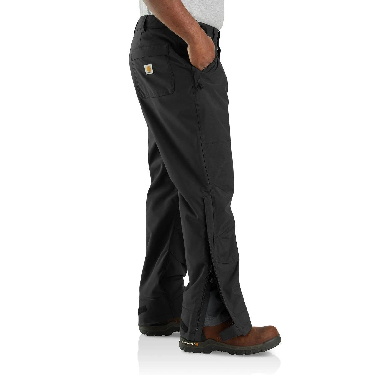 Carhartt Pants: Men's 104675 BLK Black Storm Defender Relaxed Fit Midweight Pant 3 Carhartt Pants: Men's 104675 BLK Black Storm Defender Relaxed Fit Midweight Pant - Image 3