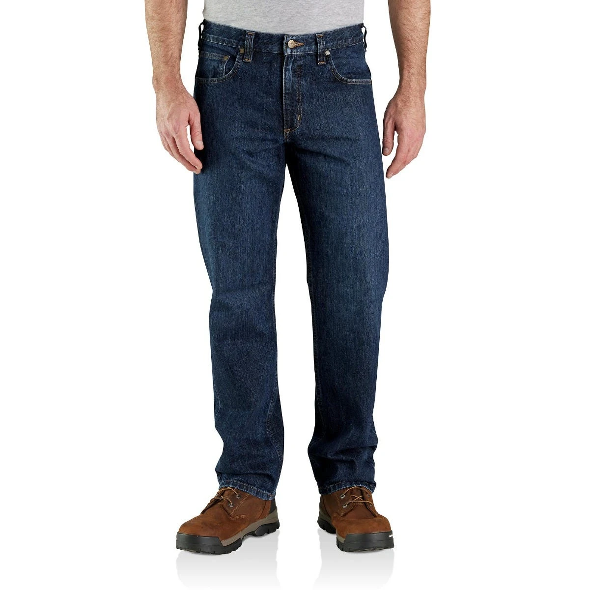 Carhartt Jeans: Men's 105119 H44 Deep Creek Relaxed Fit 5 Pocket Work Jean 1 Carhartt Jeans: Men's 105119 H44 Deep Creek Relaxed Fit 5 Pocket Work Jean