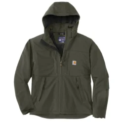 Carhartt Jackets: Men's 106006 MOS Moss Super Dux Relaxed Fit Insulated 3 Warmest Rating Jacket