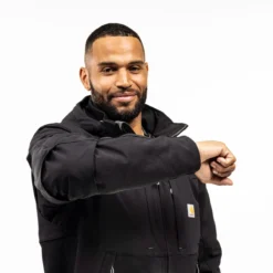 Carhartt Jackets: Men's 106006 N04 Black Super Dux Relaxed Fit Insulated 3 Warmest Rating Jacket 9 Carhartt Jackets: Men's 106006 N04 Black Super Dux Relaxed Fit Insulated 3 Warmest Rating Jacket -Eagle Shop 106006 n04 fi05 mf23 b