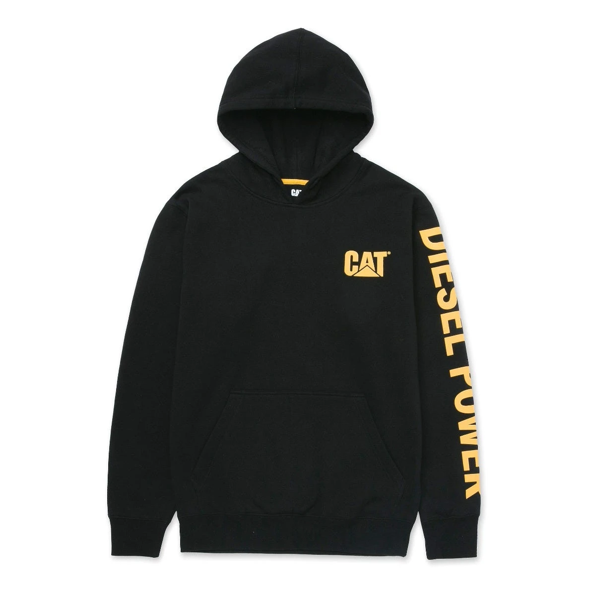 CAT Apparel Sweatshirts: Men's 1090036 10158 Black Diesel Power Hooded Sweatshirt 1 CAT Apparel Sweatshirts: Men's 1090036 10158 Black Diesel Power Hooded Sweatshirt