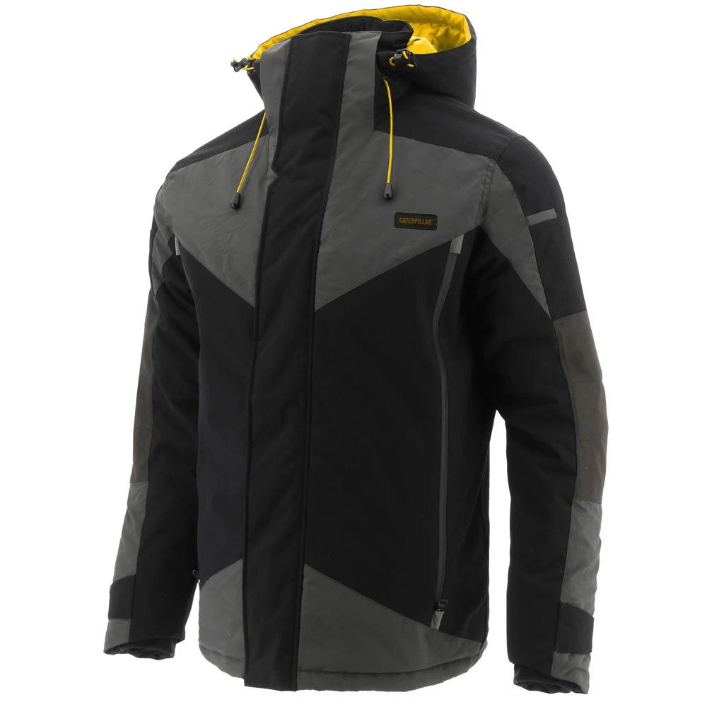 CAT Apparel Jacket: Men's 1310070 016 Black Waterproof Triton Jacket 1 CAT Apparel Jacket: Men's 1310070 016 Black Waterproof Triton Jacket