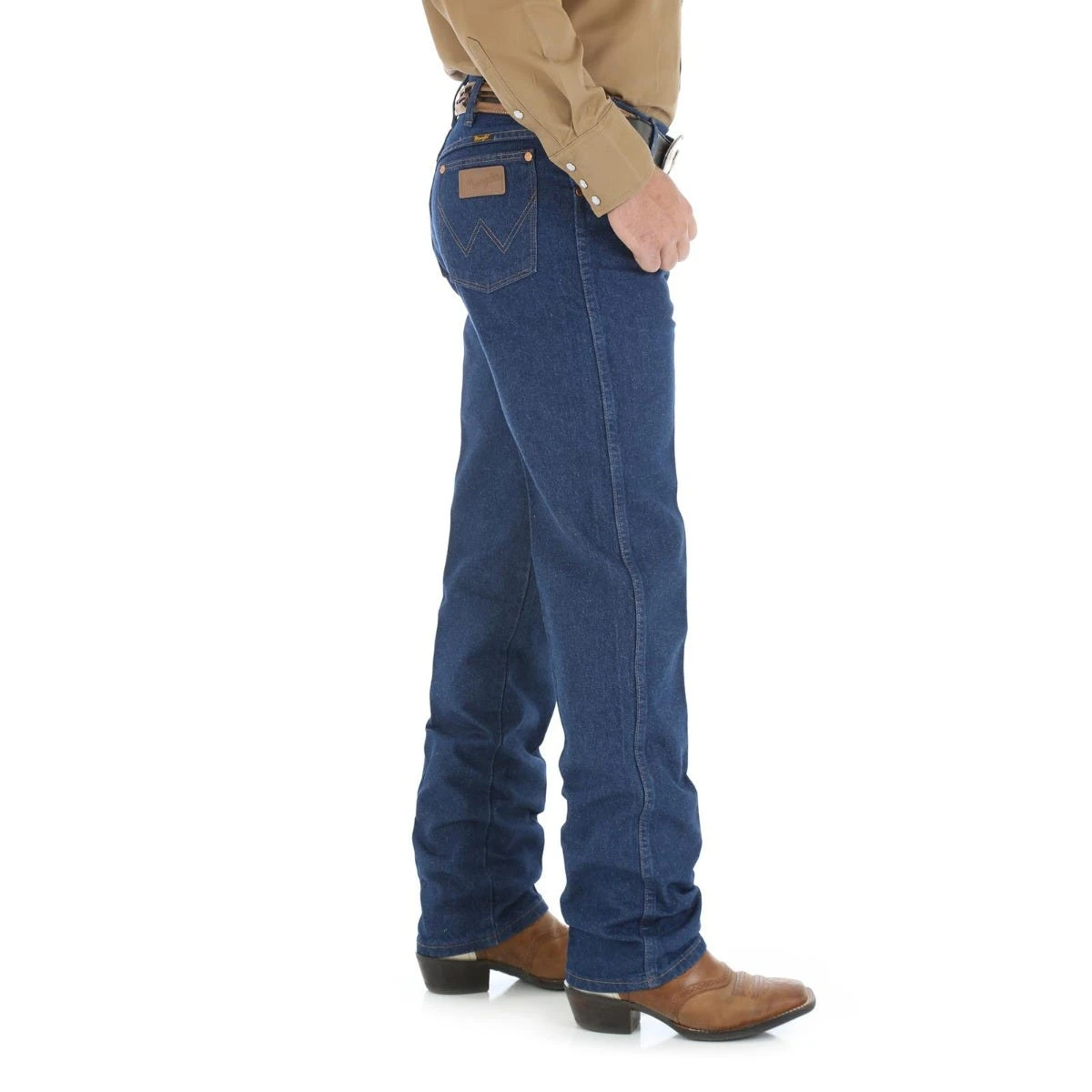 Wrangler Jeans: Men's 13MWZPW Prewashed Indigo Cowboy Cut Original Fit Jeans 3 Wrangler Jeans: Men's 13MWZPW Prewashed Indigo Cowboy Cut Original Fit Jeans - Image 3