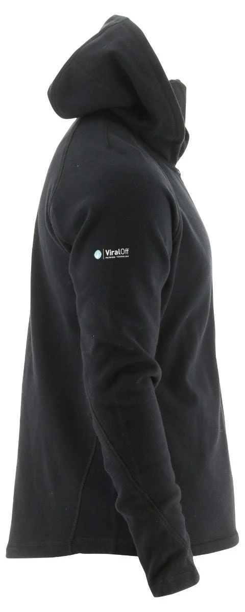 CAT Apparel: Men's 2910489 10121 Pitch Black Viraloff Hooded Sweatshirt 6 CAT Apparel: Men's 2910489 10121 Pitch Black Viraloff Hooded Sweatshirt - Image 6