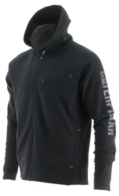 CAT Apparel: Men's 2910489 10121 Pitch Black Viraloff Hooded Sweatshirt 9 CAT Apparel: Men's 2910489 10121 Pitch Black Viraloff Hooded Sweatshirt -Eagle Shop 2910489 10121 3