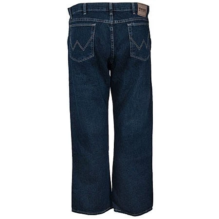 Wrangler Jeans: Men's Dark Blue 31000 UN Rugged Wear Relaxed Straight Fit Jeans 1 Wrangler Jeans: Men's Dark Blue 31000 UN Rugged Wear Relaxed Straight Fit Jeans