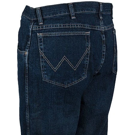 Wrangler Jeans: Men's Dark Blue 31000 UN Rugged Wear Relaxed Straight Fit Jeans 3 Wrangler Jeans: Men's Dark Blue 31000 UN Rugged Wear Relaxed Straight Fit Jeans - Image 3