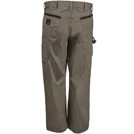 Wrangler Riggs Jeans: Men's Bark Brown 3W020 BR Cotton Ripstop Carpenter Jeans 4 Wrangler Riggs Jeans: Men's Bark Brown 3W020 BR Cotton Ripstop Carpenter Jeans - Image 4