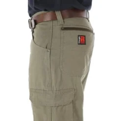 Wrangler Riggs Pants: Men's Bark 3W060 BR Ripstop Ranger Pants 9 Wrangler Riggs Pants: Men's Bark 3W060 BR Ripstop Ranger Pants -Eagle Shop 3w060br bd02 swbd prd