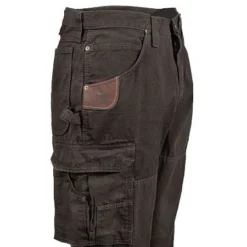 Wrangler Riggs Pants: Men's Dark Brown 3W060 DB Ripstop Ranger Pants