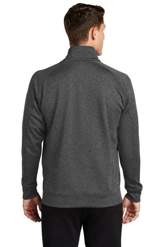 Sport-Tek Sweatshirts: Men's F247 GRA Graphite Heather Tech Fleece 1/4-Zip Pullover 4 Sport-Tek Sweatshirts: Men's F247 GRA Graphite Heather Tech Fleece 1/4-Zip Pullover - Image 4