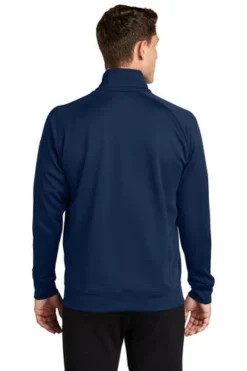 Sport-Tek Sweatshirts: Men's F247 NVY True Navy Tech Fleece 1/4-Zip Pullover 7 Sport-Tek Sweatshirts: Men's F247 NVY True Navy Tech Fleece 1/4-Zip Pullover -Eagle Shop 4718 truenavy 2 f247truenavymodelback1 337w
