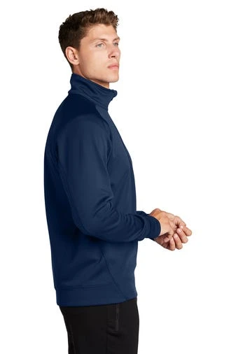 Sport-Tek Sweatshirts: Men's F247 NVY True Navy Tech Fleece 1/4-Zip Pullover 3 Sport-Tek Sweatshirts: Men's F247 NVY True Navy Tech Fleece 1/4-Zip Pullover - Image 3