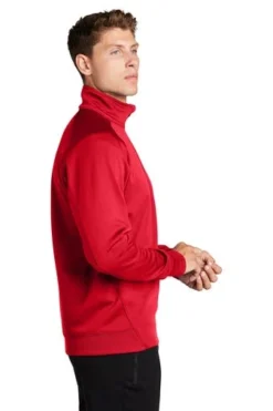Sport-Tek Sweatshirts: Men's F247 RED True Red Tech Fleece 1/4-Zip Pullover 6 Sport-Tek Sweatshirts: Men's F247 RED True Red Tech Fleece 1/4-Zip Pullover -Eagle Shop 4718 truered 3 f247trueredmodelside1 337w