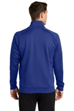 Sport-Tek Sweatshirts: Men's F247 RYL True Royal Tech Fleece 1/4-Zip Pullover 6 Sport-Tek Sweatshirts: Men's F247 RYL True Royal Tech Fleece 1/4-Zip Pullover -Eagle Shop 4718 trueroyal 2 f247trueroyalmodelback1 337w