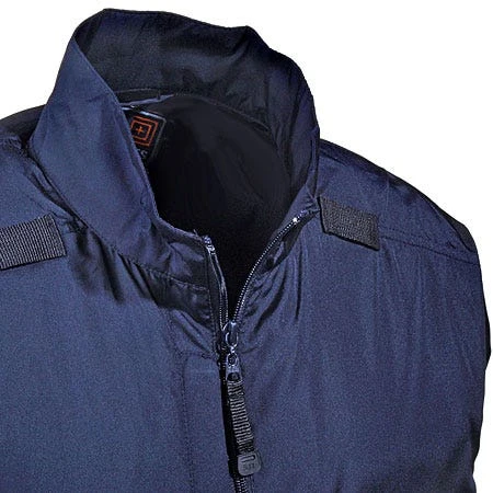 5.11 Tactical Jackets: Men's Navy Blue Packable Nylon Jacket 48035 724 2 5.11 Tactical Jackets: Men's Navy Blue Packable Nylon Jacket 48035 724 - Image 2