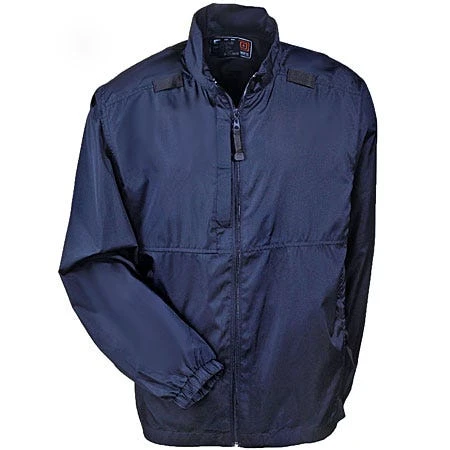 5.11 Tactical Jackets: Men's Navy Blue Packable Nylon Jacket 48035 724 3 5.11 Tactical Jackets: Men's Navy Blue Packable Nylon Jacket 48035 724 - Image 3