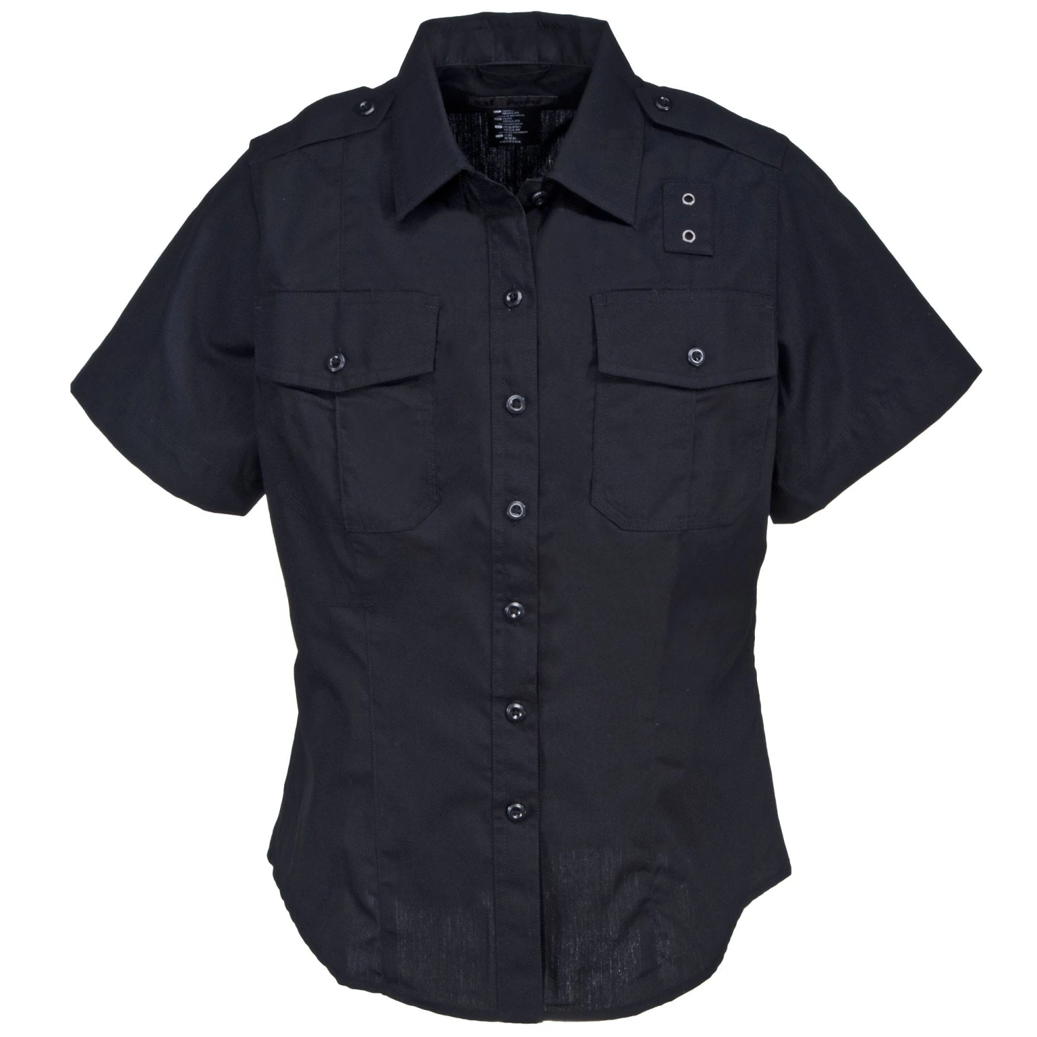 5.11 Tactical Shirts: Women's Twill 61158 750 Midnight Navy Short Sleeve Shirt 2 5.11 Tactical Shirts: Women's Twill 61158 750 Midnight Navy Short Sleeve Shirt - Image 2