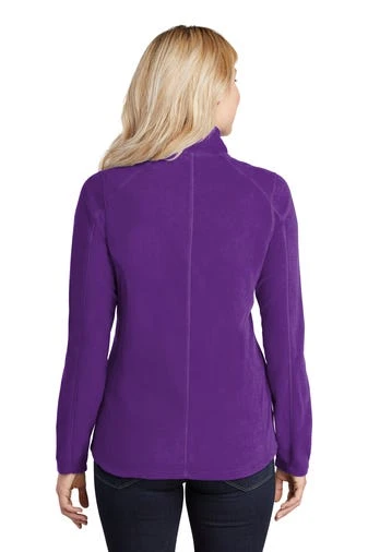 Port Authority Jackets: Women's L223 AP Amethyst Purple Microfleece Jacket 3 Port Authority Jackets: Women's L223 AP Amethyst Purple Microfleece Jacket - Image 3