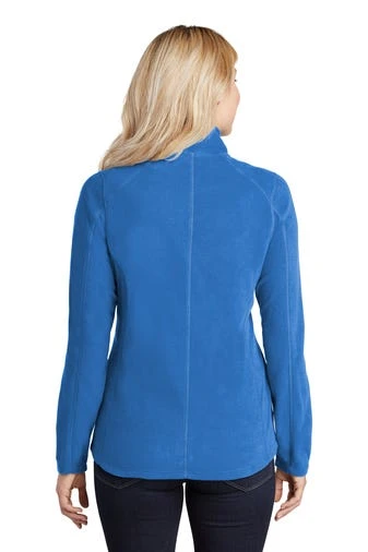 Port Authority Jackets: Women's L223 LR Light Royal Microfleece Jacket 3 Port Authority Jackets: Women's L223 LR Light Royal Microfleece Jacket - Image 3