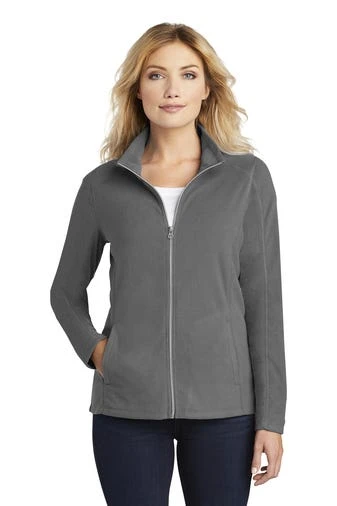 Port Authority Jackets: Women's L223 PG Pearl Grey Microfleece Jacket 1 Port Authority Jackets: Women's L223 PG Pearl Grey Microfleece Jacket