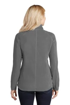 Port Authority Jackets: Women's L223 PG Pearl Grey Microfleece Jacket 5 Port Authority Jackets: Women's L223 PG Pearl Grey Microfleece Jacket -Eagle Shop 5088 pearlgrey 2 l223pearlgreymodelback4 337w