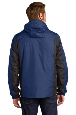 Port Authority Jackets: Men's J321 ABM Admiral Blue Black Magnet Colorblock 3-in-1 Jacket 11 Port Authority Jackets: Men's J321 ABM Admiral Blue Black Magnet Colorblock 3-in-1 Jacket -Eagle Shop 5548 adbbkmg 2 j321adbbkmgmodelback1 337w