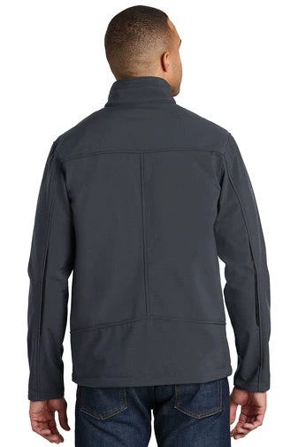Port Authority Jackets: Men's J324 BG Battleship Grey Welded Soft Shell Water Resistant Jacket 4 Port Authority Jackets: Men's J324 BG Battleship Grey Welded Soft Shell Water Resistant Jacket - Image 4