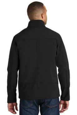 Port Authority Jackets: Men's J324 BLK Black Welded Soft Shell Water Resistant Jacket 7 Port Authority Jackets: Men's J324 BLK Black Welded Soft Shell Water Resistant Jacket -Eagle Shop 6321 black 2 j324blackmodelback2 337w