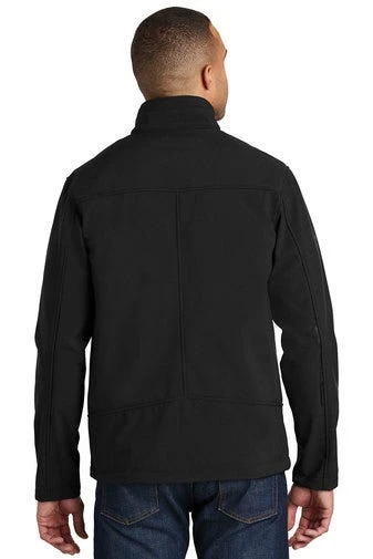Port Authority Jackets: Men's J324 BLK Black Welded Soft Shell Water Resistant Jacket 4 Port Authority Jackets: Men's J324 BLK Black Welded Soft Shell Water Resistant Jacket - Image 4