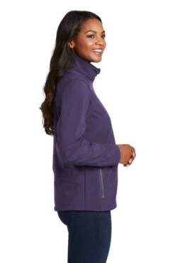 Port Authority Jackets: Women's L324 PURP Posh Purple Welded Soft Shell Jacket 6 Port Authority Jackets: Women's L324 PURP Posh Purple Welded Soft Shell Jacket -Eagle Shop 6322 poshpurple 3 l324poshpurplemodelside2 337w