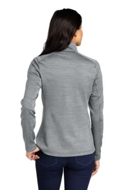 Port Authority Jackets: Women's L231 GRY Grey Digi Stripe Fleece Jacket 7 Port Authority Jackets: Women's L231 GRY Grey Digi Stripe Fleece Jacket -Eagle Shop 6892 grey 2 l231greymodelback1 337w