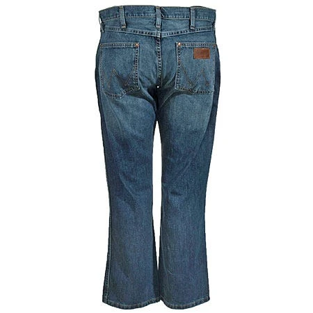 Wrangler Jeans: Men's Retro 77MWZ RW Slim Fit Boot Cut River Wash Jeans 4 Wrangler Jeans: Men's Retro 77MWZ RW Slim Fit Boot Cut River Wash Jeans - Image 4