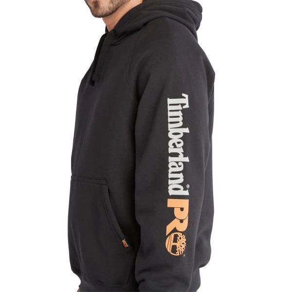 Timberland PRO Workwear: Men's TB0A1HVY 001 Black Hood Honcho Sweatshirt 2 Timberland PRO Workwear: Men's TB0A1HVY 001 Black Hood Honcho Sweatshirt - Image 2