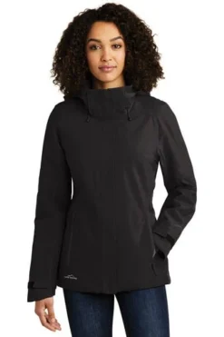 Eddie Bauer Jackets: Women's EB555 BLK Black WeatherEdge Plus Insulated Jacket