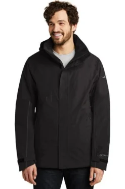 Eddie Bauer Jackets: Men's EB554 BLK Black WeatherEdge Plus Insulated Jacket 7 Eddie Bauer Jackets: Men's EB554 BLK Black WeatherEdge Plus Insulated Jacket -Eagle Shop 8328 black 1 eb554blackmodelfront 337w