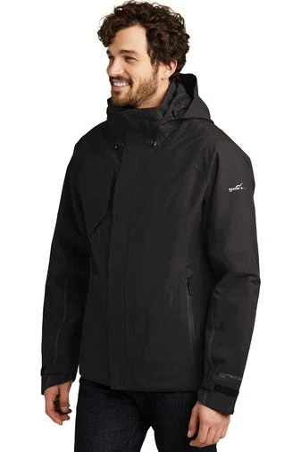 Eddie Bauer Jackets: Men's EB554 BLK Black WeatherEdge Plus Insulated Jacket 2 Eddie Bauer Jackets: Men's EB554 BLK Black WeatherEdge Plus Insulated Jacket - Image 2