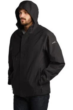 Eddie Bauer Jackets: Men's EB554 BLK Black WeatherEdge Plus Insulated Jacket