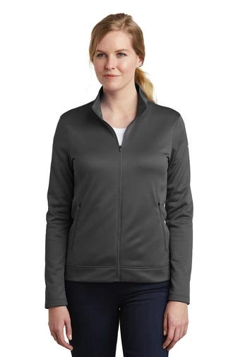 Nike Jackets: Women's NKAH6260 ANTH Anthracite Therma Fit Full Zip Fleece 3 Nike Jackets: Women's NKAH6260 ANTH Anthracite Therma Fit Full Zip Fleece - Image 3