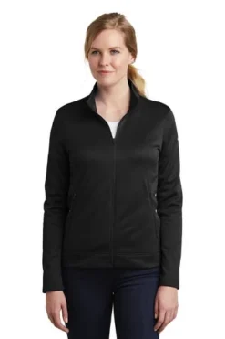 Nike Jackets: Women's NKAH6260 BLK Black Therma Fit Full Zip Fleece