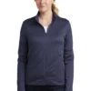 Nike Jackets: Women's NKAH6260 MN Midnight Navy Therma Fit Full Zip Fleece